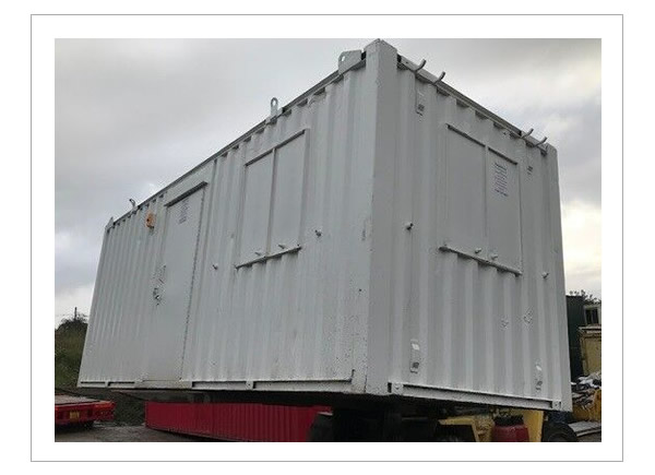 24ft by 10ft anti vandal welfare unit in grey